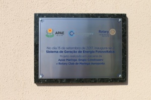 Projeto beneficente concretiza instalação de placas fotovoltaicas em instituição Maringaense.